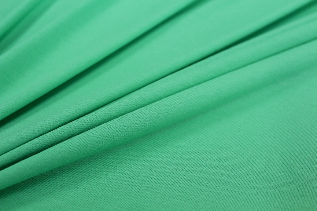 Вискозный трикотаж, цвет Зеленый, фото 1