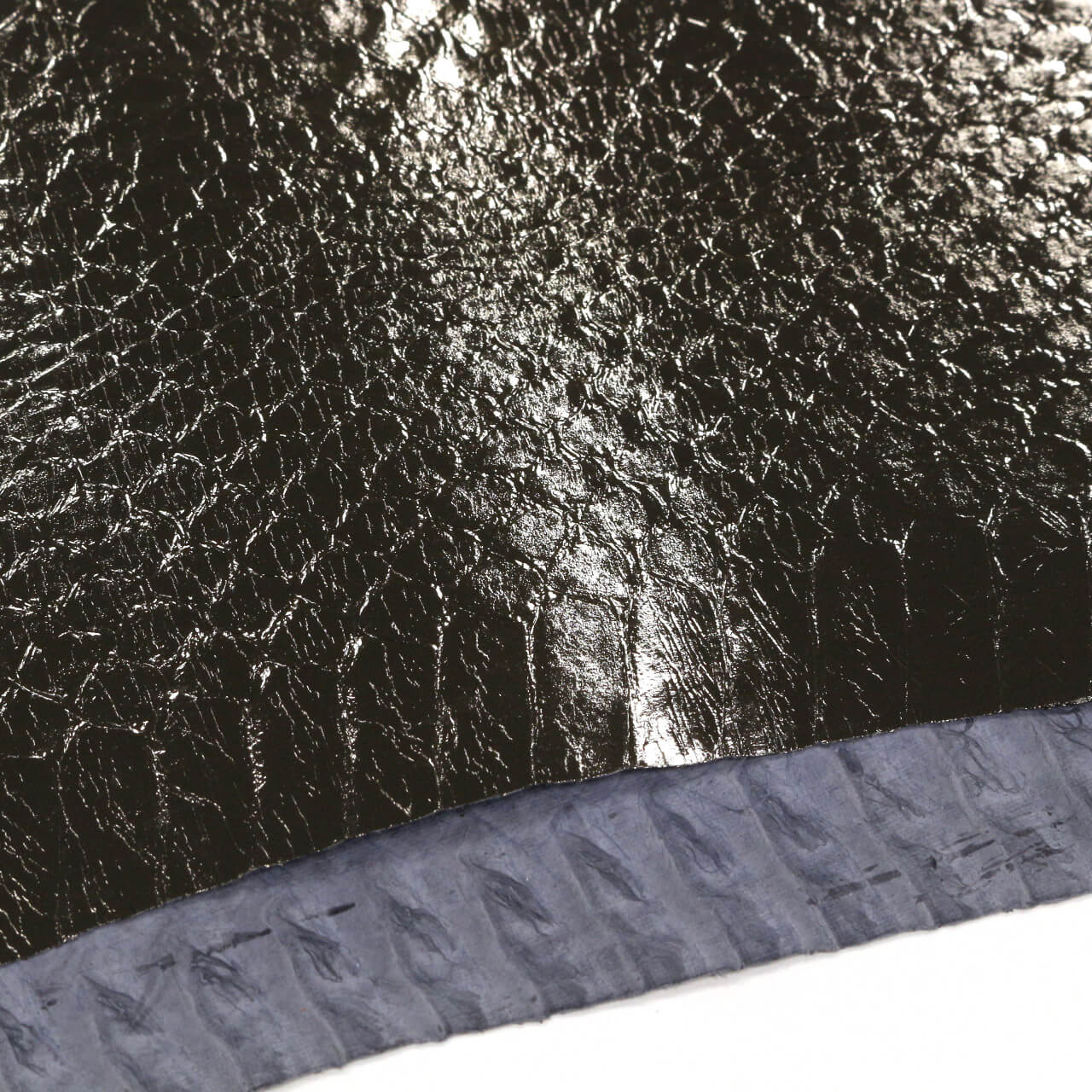 Кожа питона  Emilio Pucci 150х13 см, цвет Черный, фото 1
