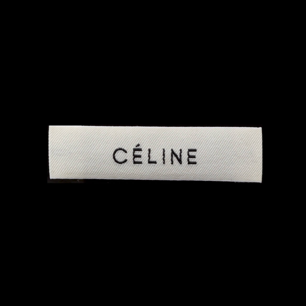 Лейбл Celine 5,5х1,5 см, цвет Слоновая кость
