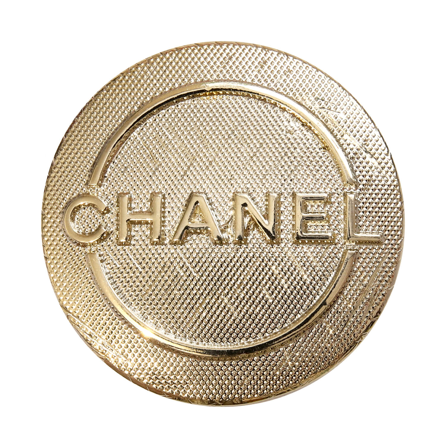 Нашивки Chanel Ø4,5 см, цвет Золото