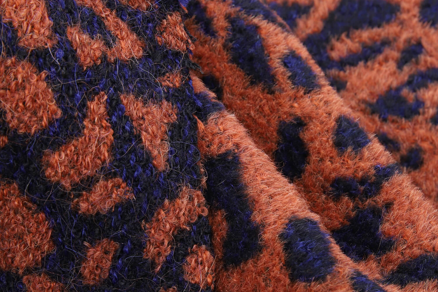 Пальтовая ткань из альпаки Agnona, цвет Оранжевый, фото 2