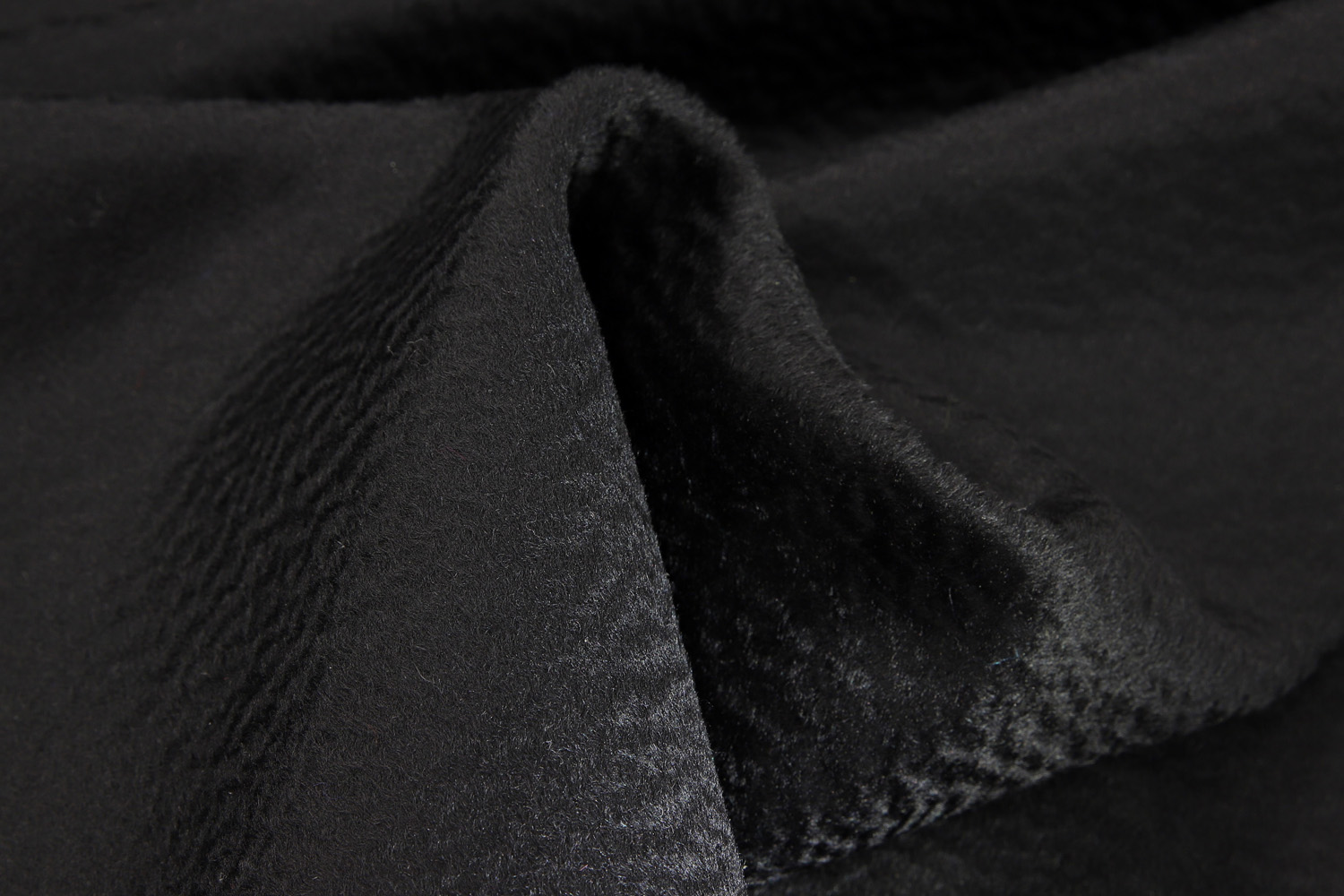 Пальтовая ткань из верблюжьей шерсти Max Mara, цвет Черный, фото 2