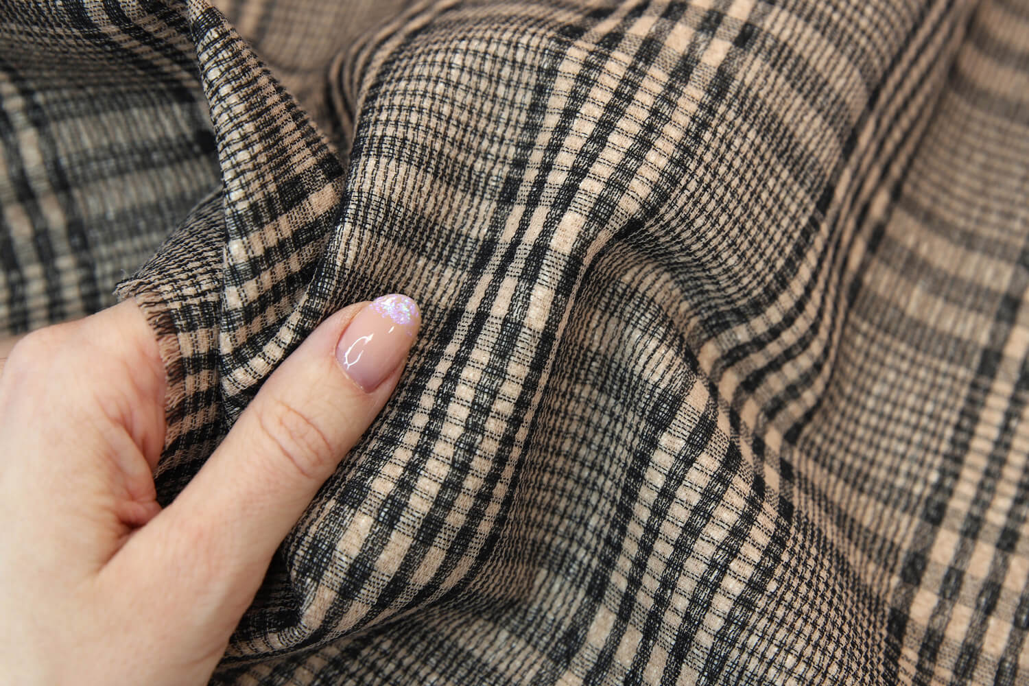 Пальтовая ткань Peserico, цвет Бежевый, фото 1