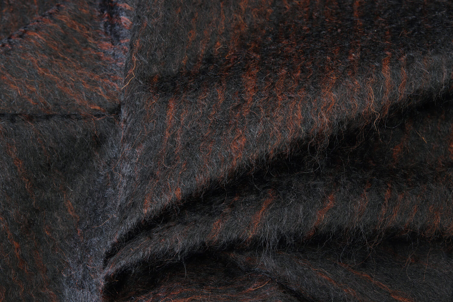 Пальтовая ткань с мохером Max Mara, цвет Коричневый, фото 1