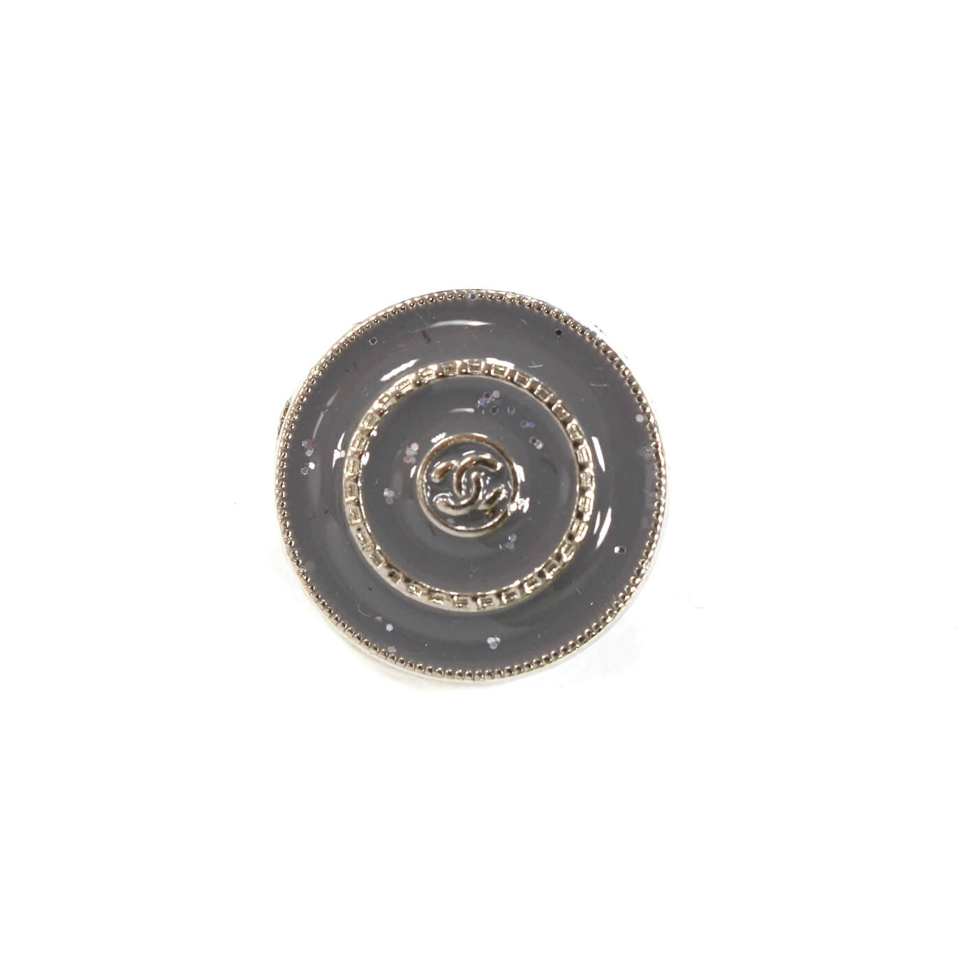 Пуговицы Chanel Ø1,8см, цвет Серый
