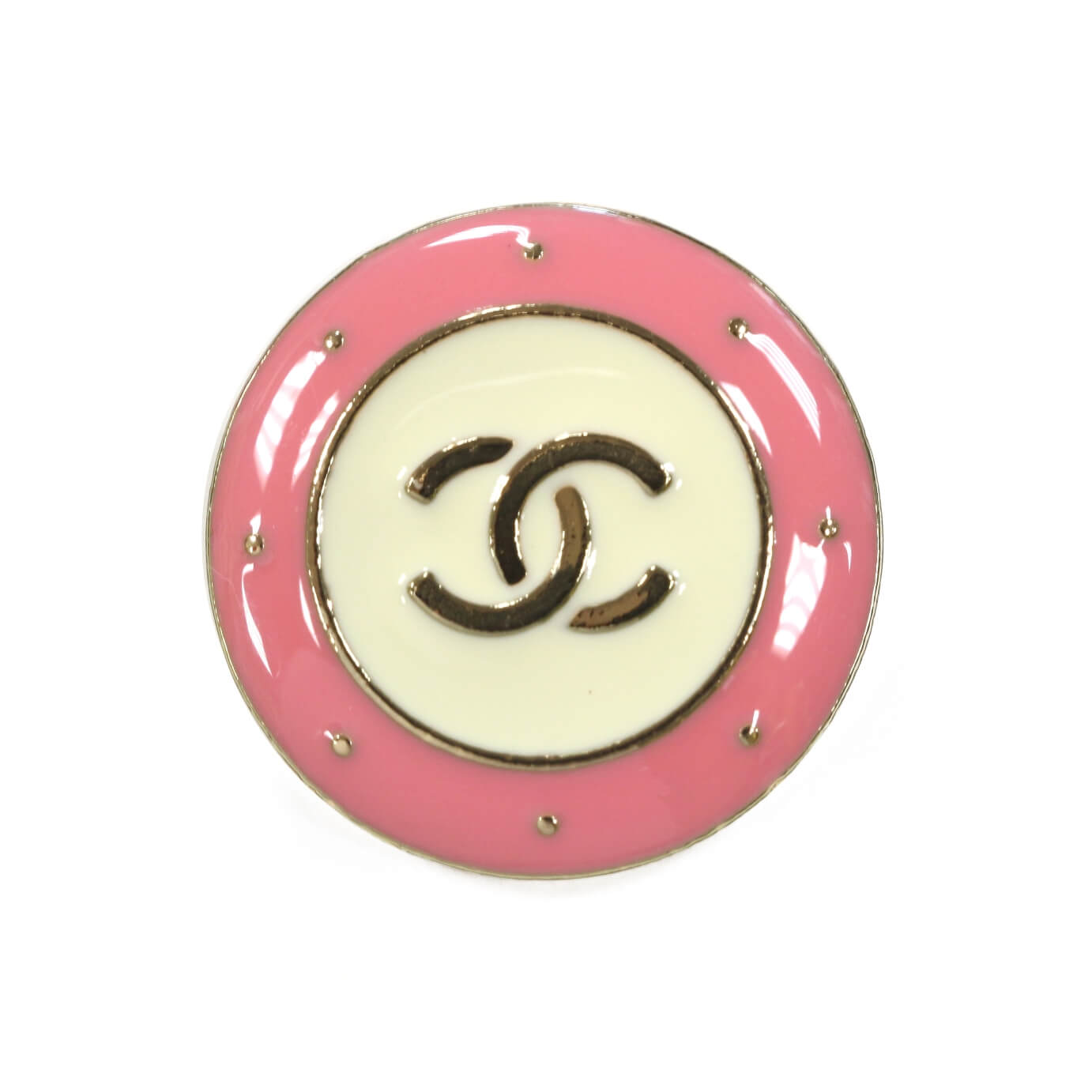 Пуговицы Chanel Ø2.4см, цвет Розовый