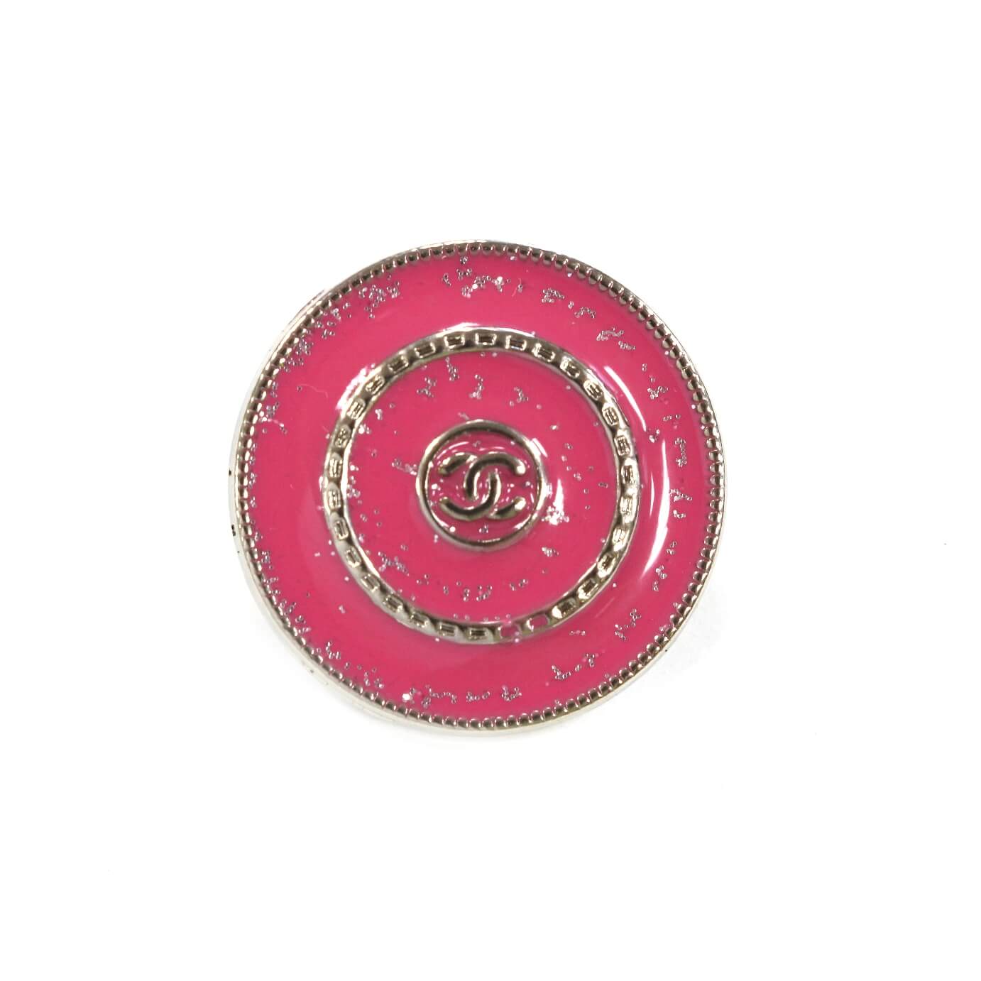 Пуговицы Chanel Ø2 см, цвет Розовый