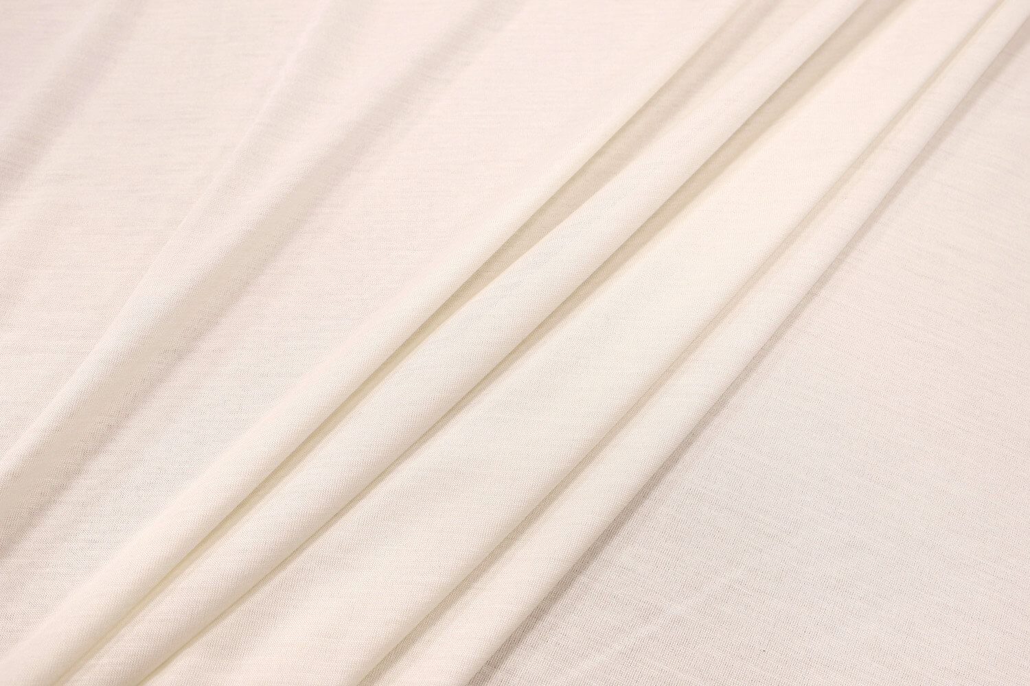 Шелковый трикотаж Saint Laurent, цвет Белый