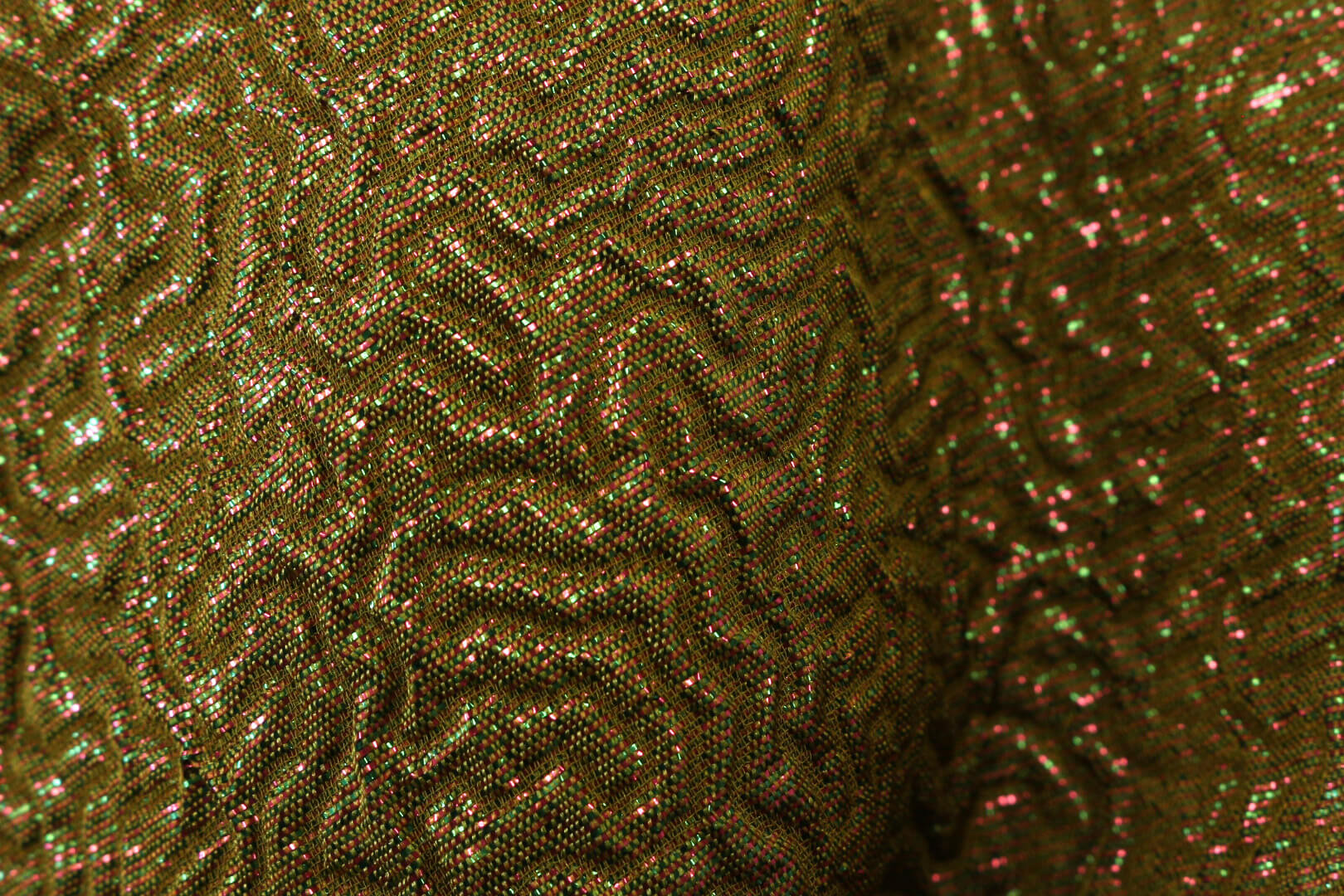 Шелковый жаккард Dior, цвет Зеленый, фото 1