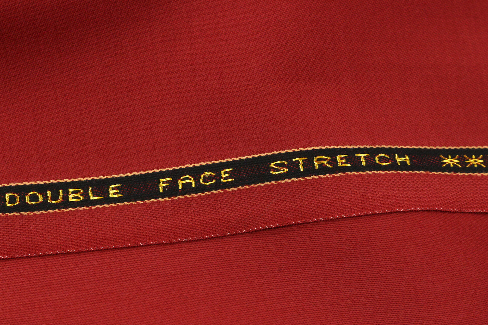 Шерсть Double Face с эластаном, цвет Красный, фото 1