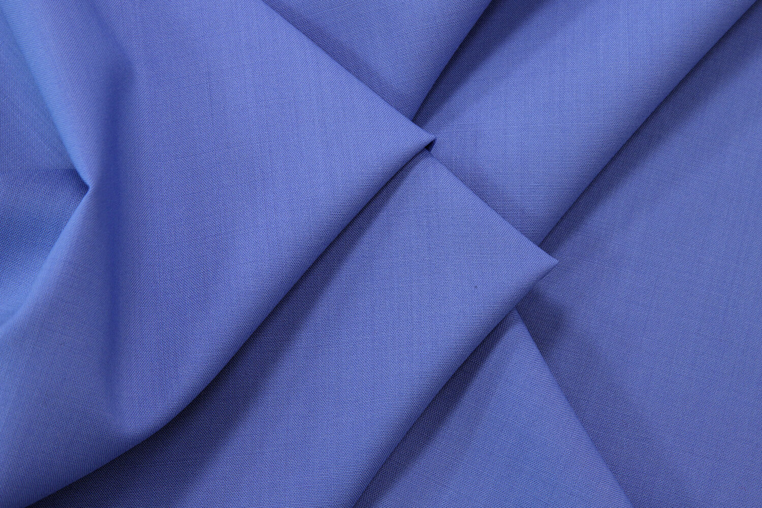 Шерстяная ткань с эластаном, цвет Голубой, фото 1