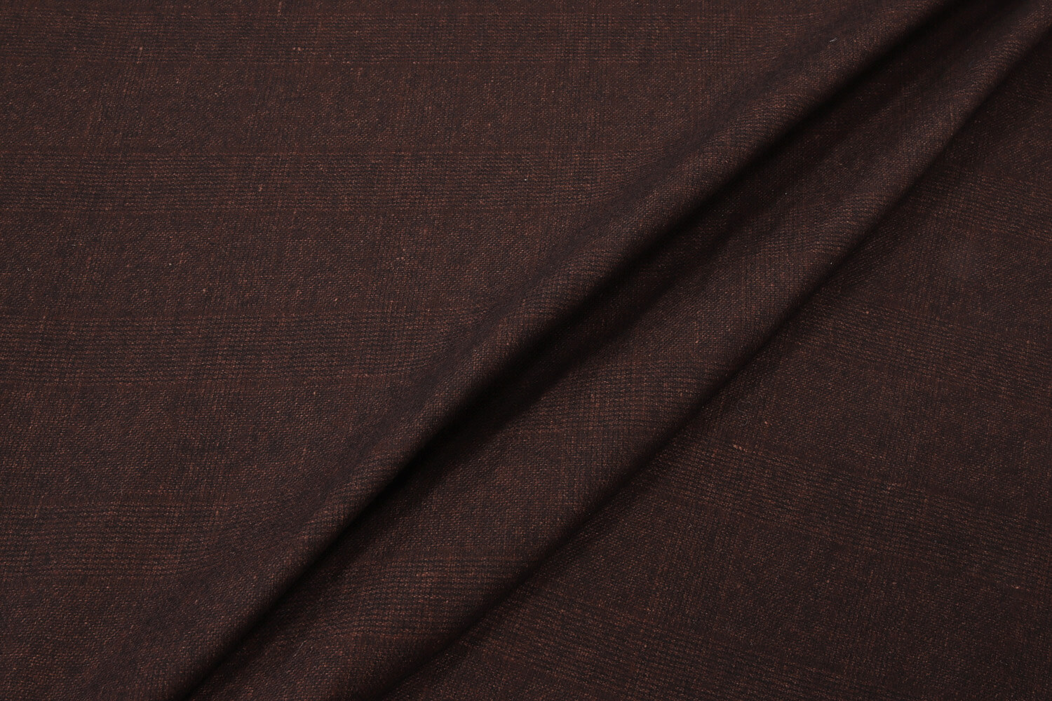 Твидовая ткань Loro Piana, цвет Коричневый