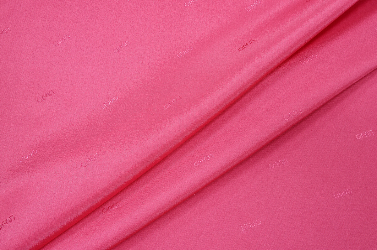 Вискозный подклад с эластаном Liu Jo, цвет Розовый