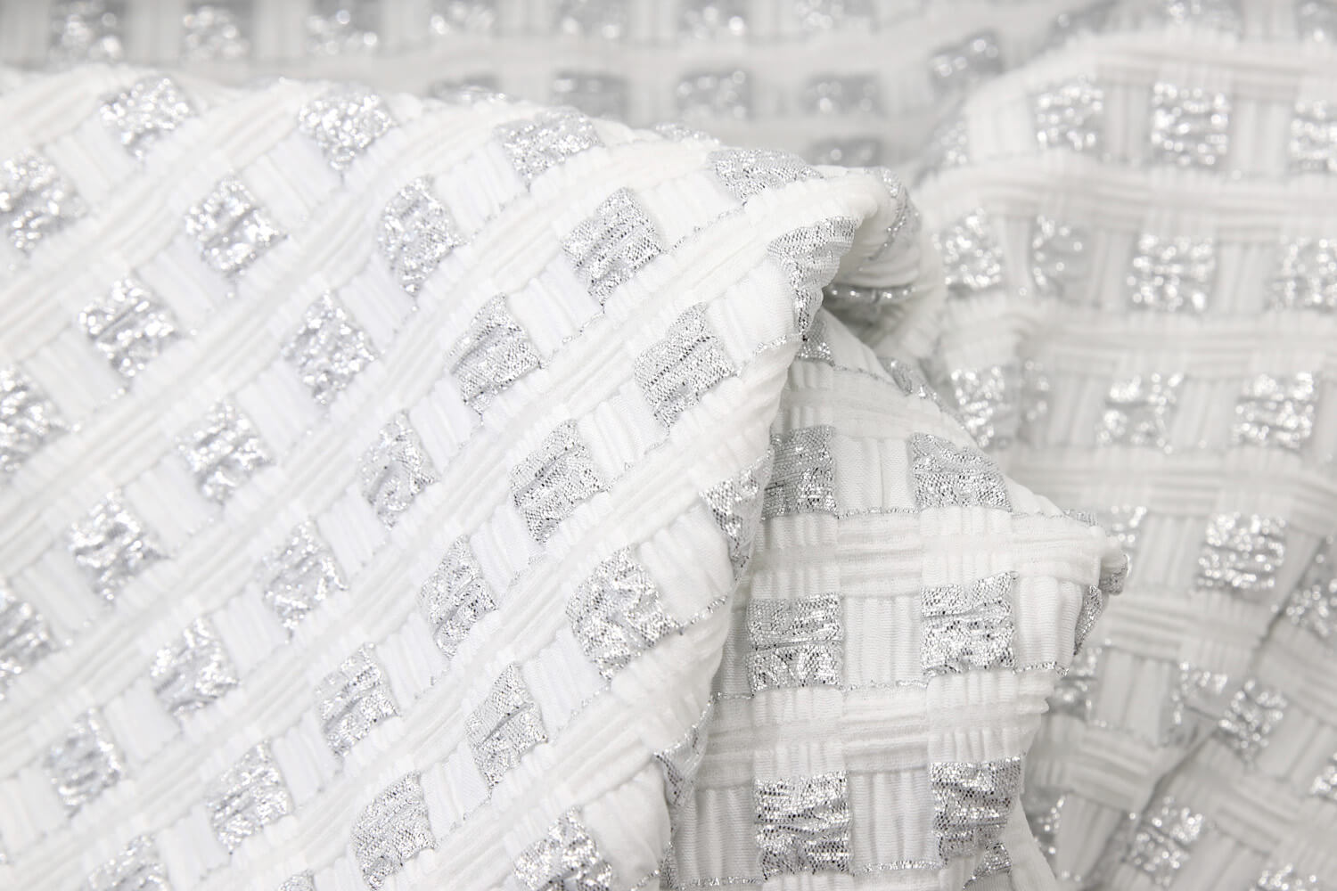 Жаккард с эластаном Prada, цвет Белый, фото 1