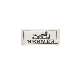 Лейбл Hermes 5х2 см, цвет Бежевый