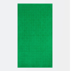 Пляжное полотенце  из хлопка 95Х175 Bottega Veneta, цвет Зеленый