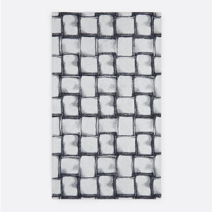 Пляжное полотенце Плетёнка из хлопка 95Х175 Bottega Veneta, цвет Черно-белый