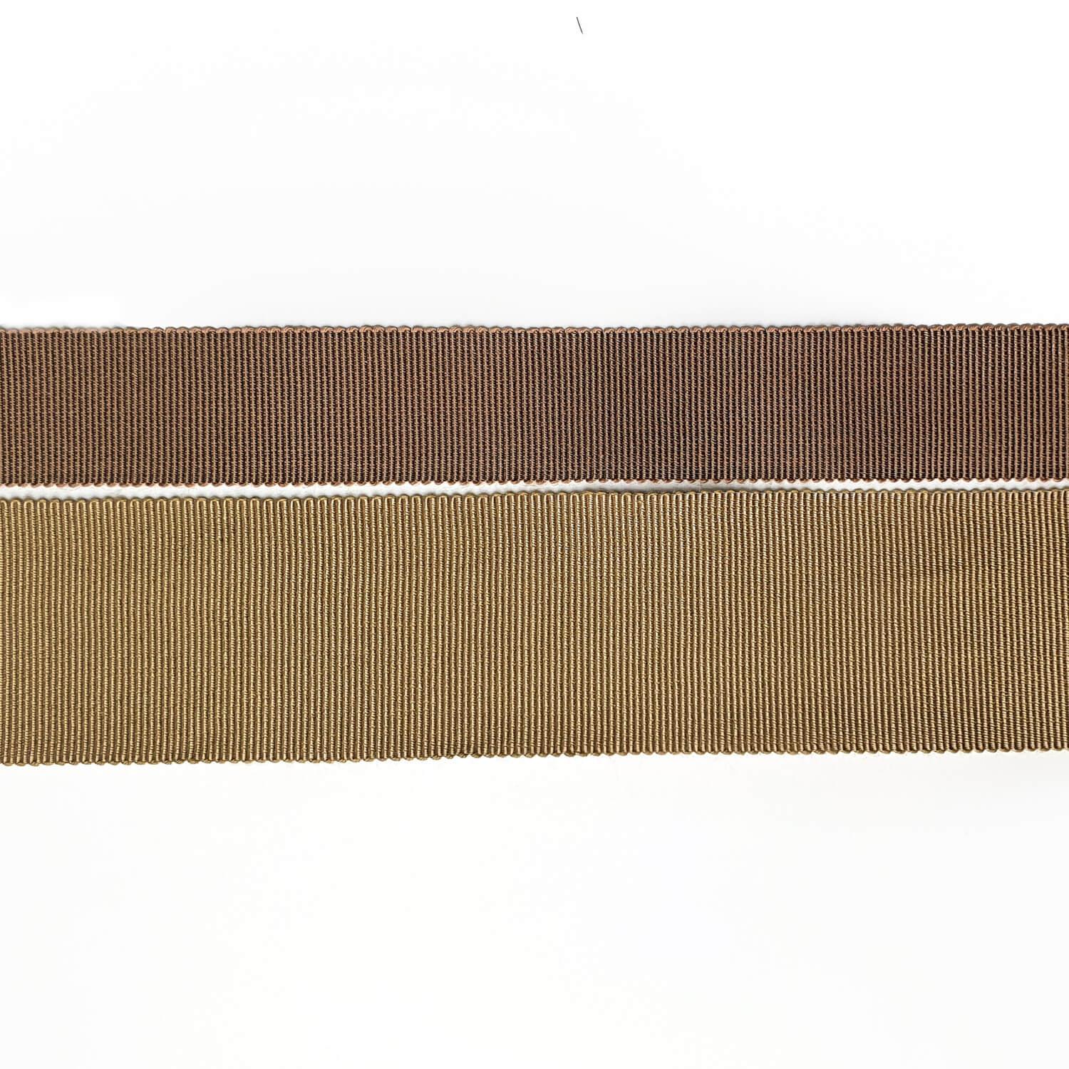 Репсовая лента в ассортименте  Ширина: 1.5-5 см  + цвета, цвет Бежевый, фото 2