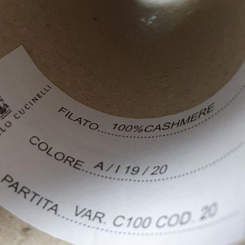 Пряжа кашемир 100% Brunello Cucinelli, цвет Серый, фото 1