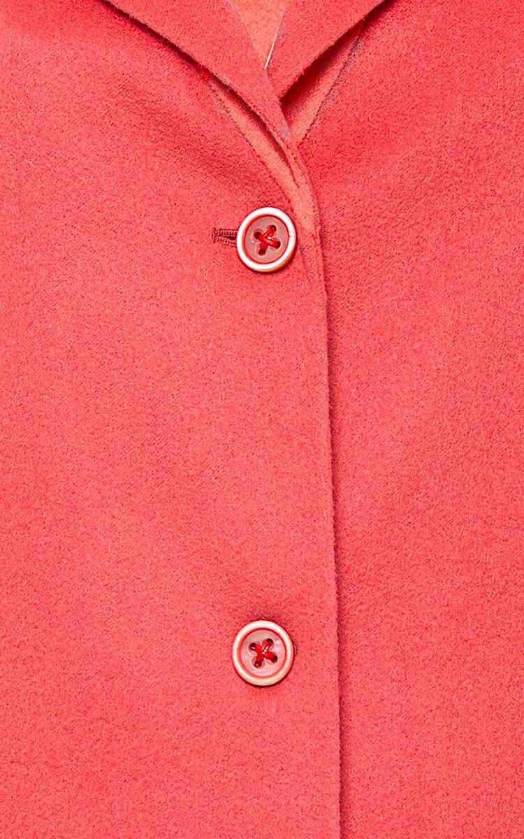 Пальтовый кашемир Agnona, цвет Красный, фото 2