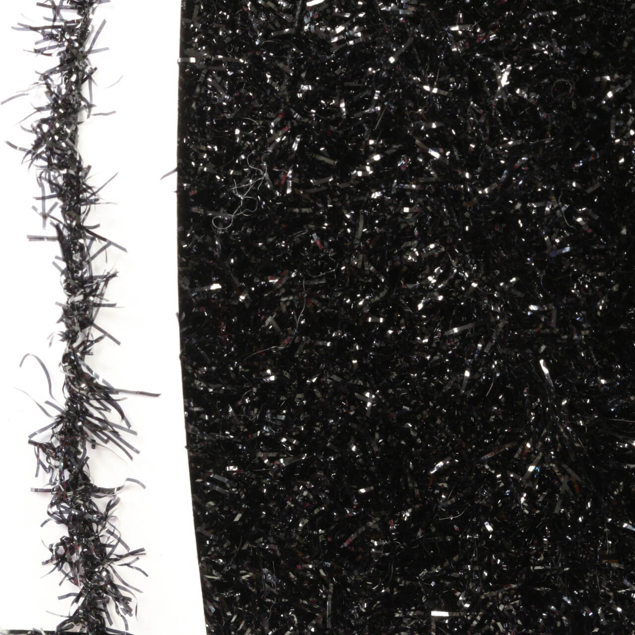 Декоративная нить 10 мм, цвет Черный