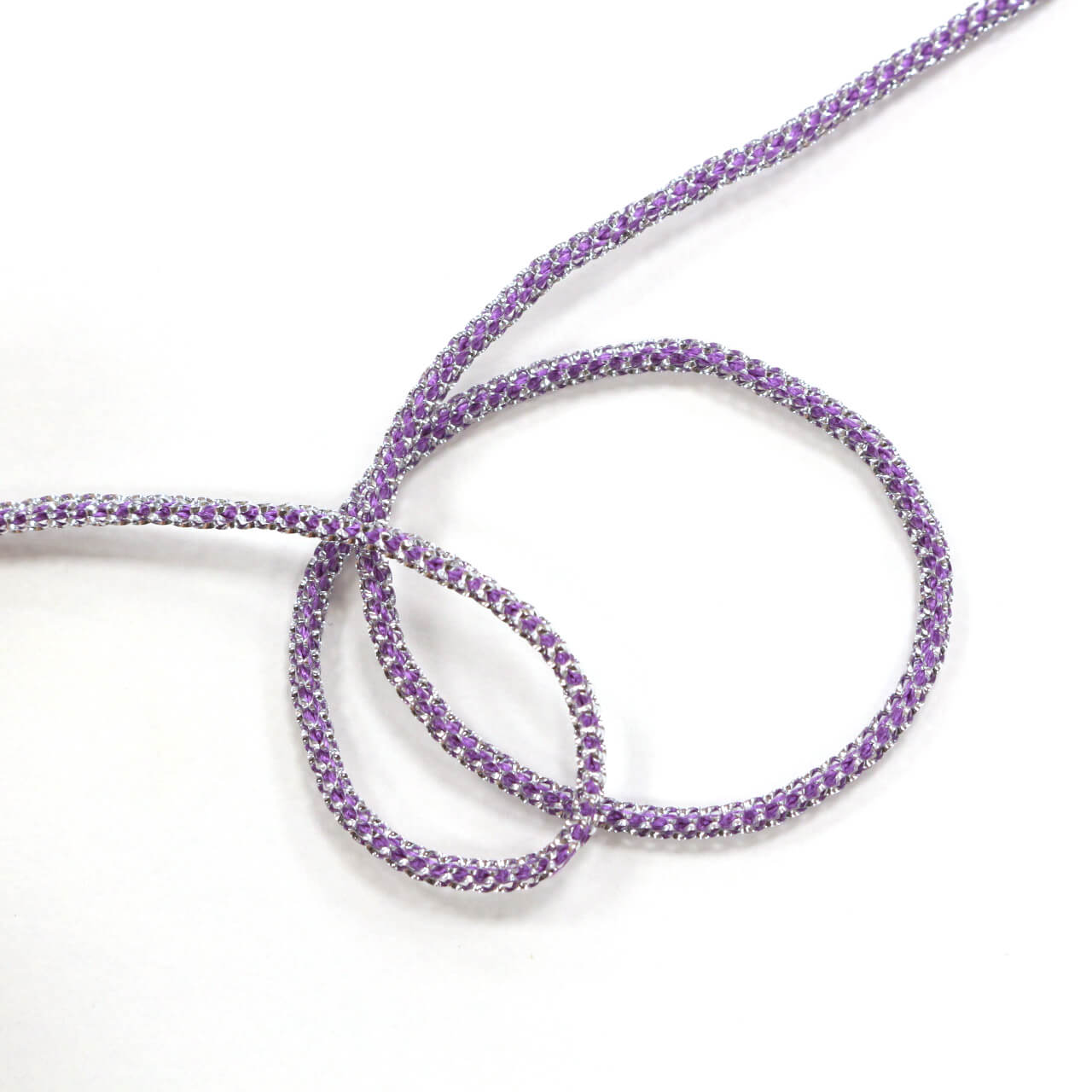 Декоративный фактурный шнур 0.2 см, цвет Фиолетовый, фото 1