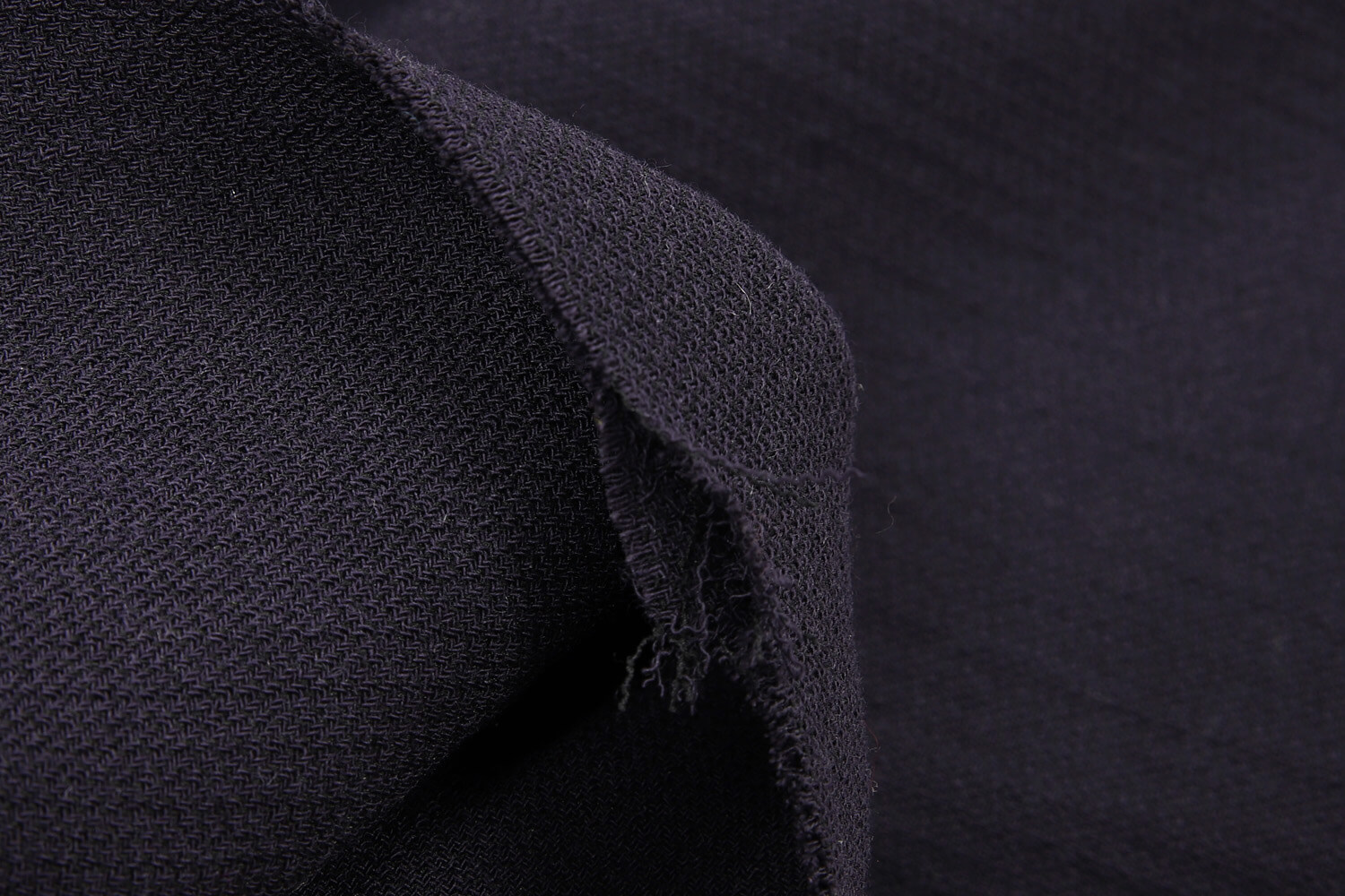 Двухслойная костюмная шерстяная ткань, цвет Синий, фото 1