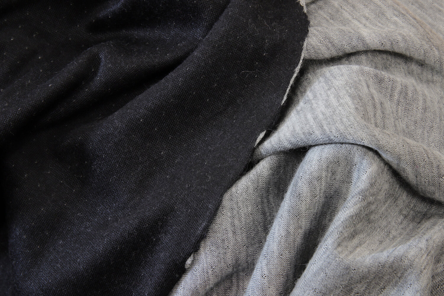 Двухслойный кашемировый трикотаж Agnona, цвет Серый, фото 1