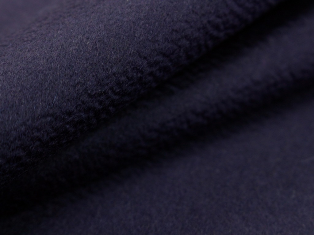 Двухслойный пальтовый кашемир с волной Loro Piana, цвет Фиолетовый, фото 1