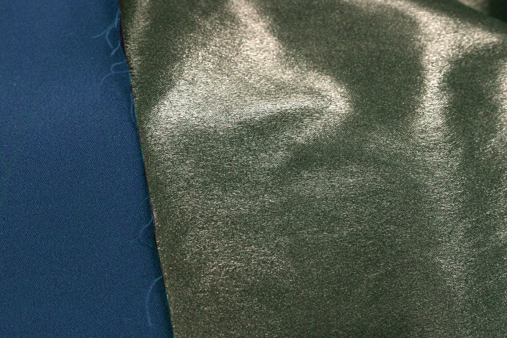 Эластичная ткань с накатом Alexandre Vauthier, цвет Зеленый, фото 1
