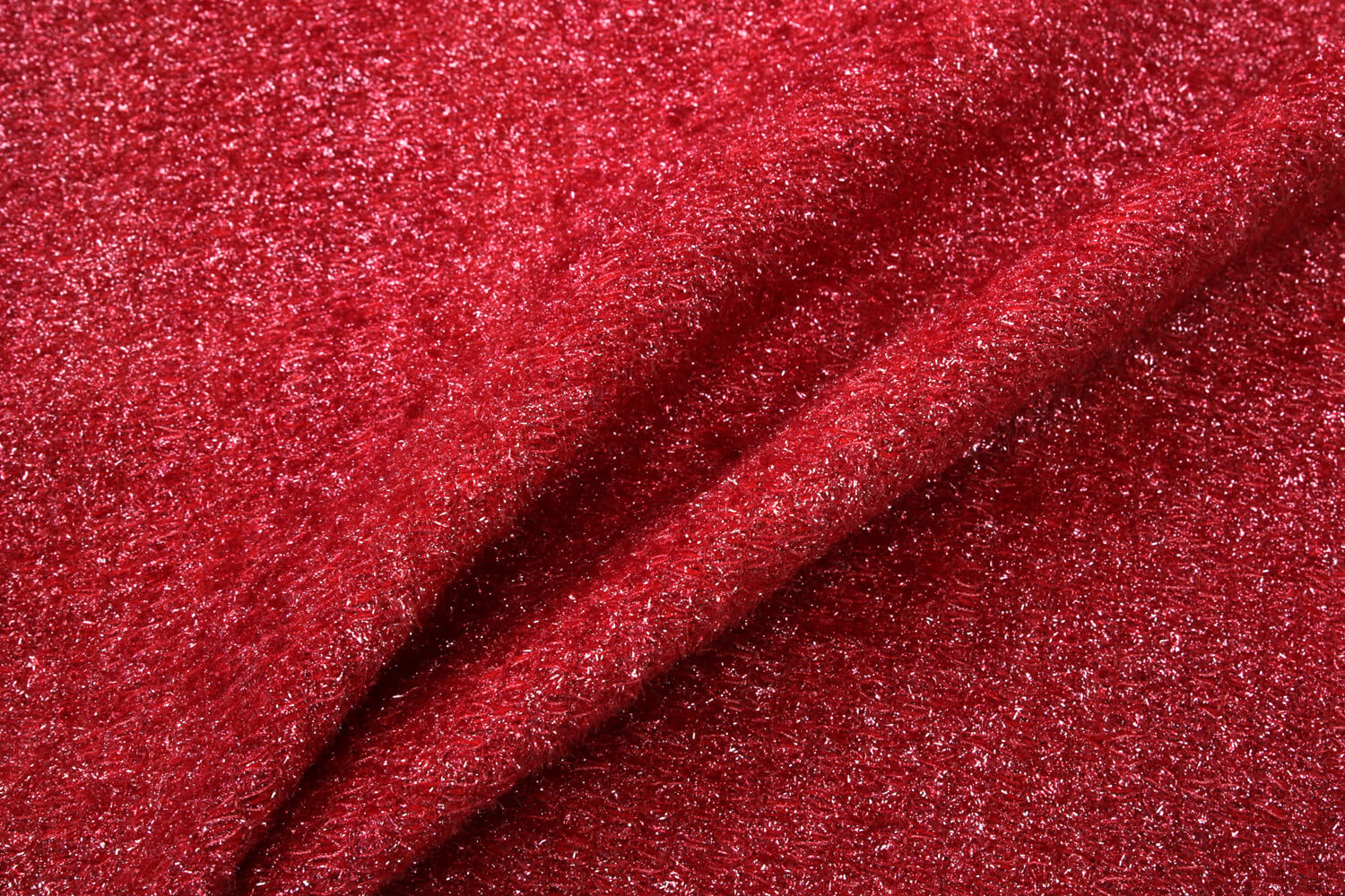 Эластичный твид с люрексом Lanvin, цвет Красный