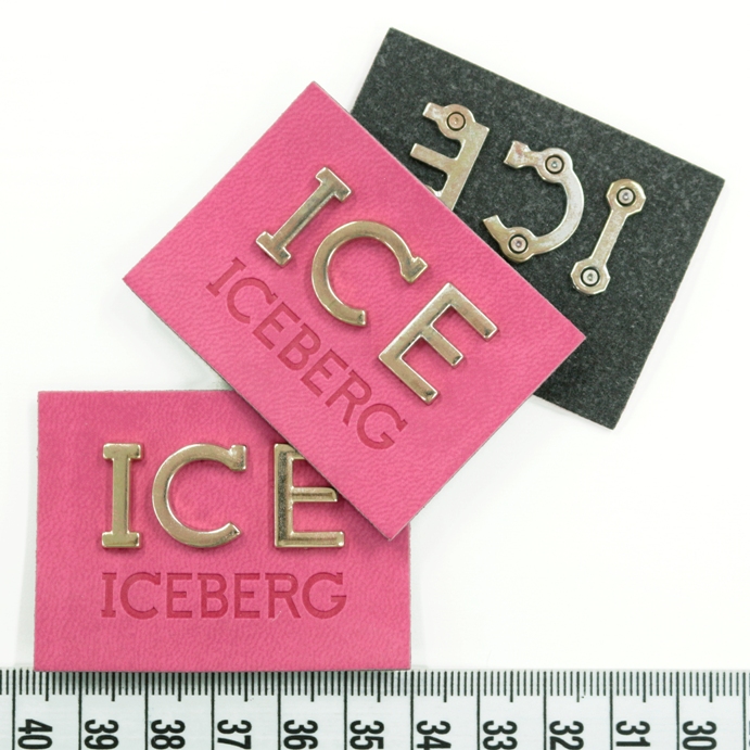 Нашивка Iceberg, цвет Розовый, фото 1