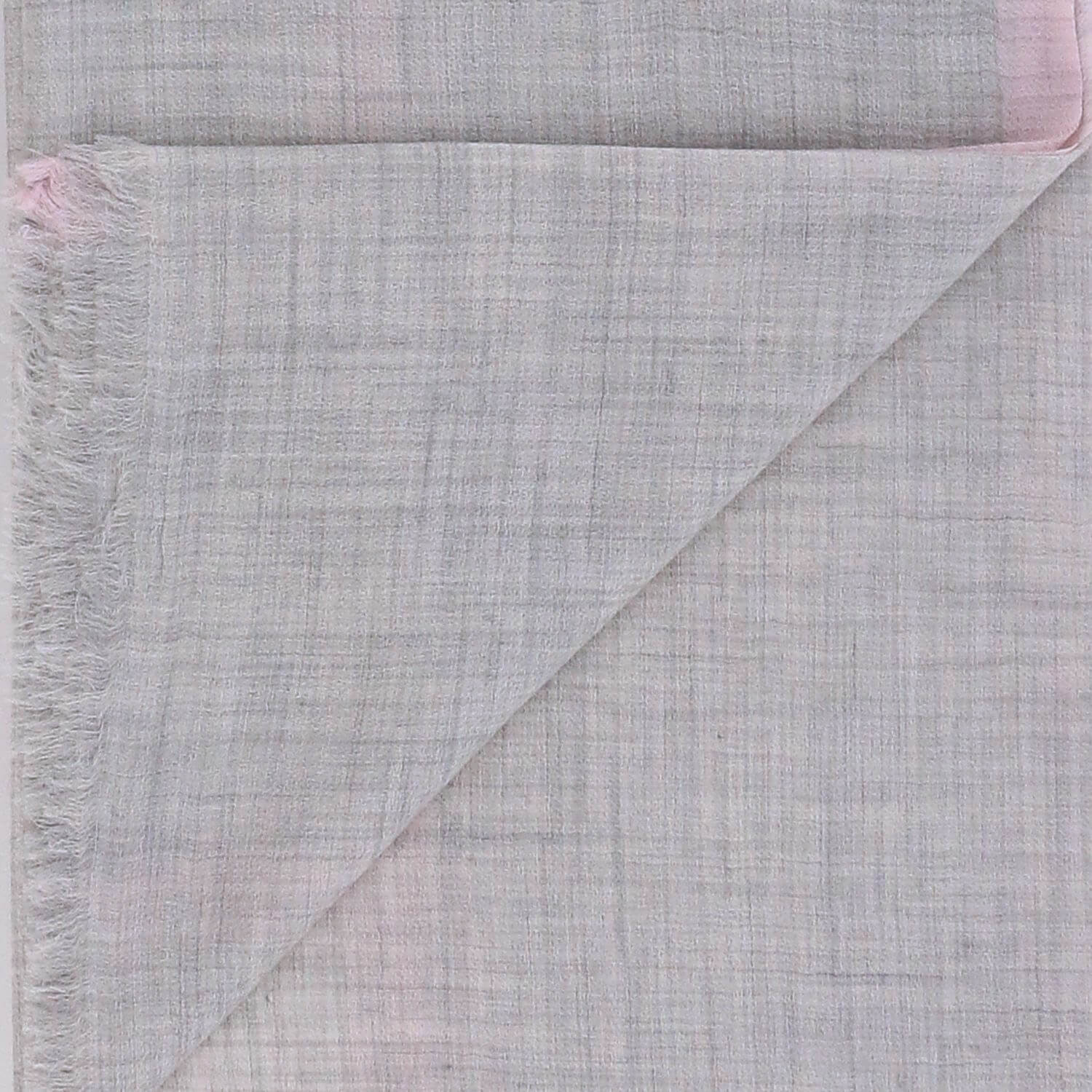 Кашемировый шарф Armani 70х200 см, цвет Серый, фото 2