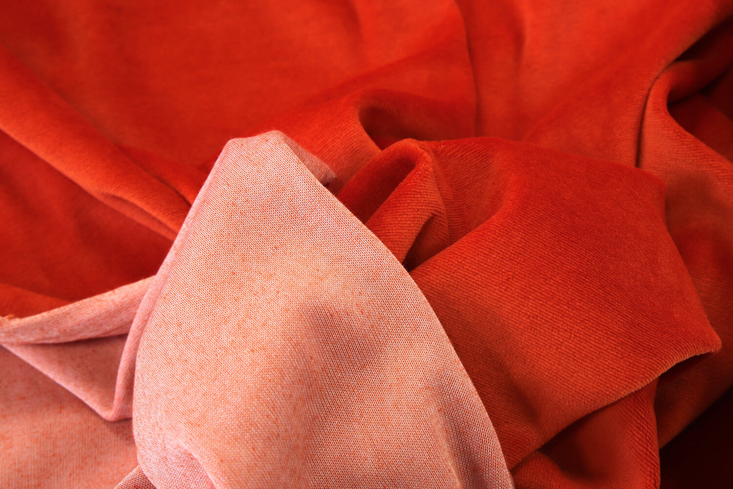 Хлопковый велюр Juicy Couture, цвет Оранжевый, фото 1