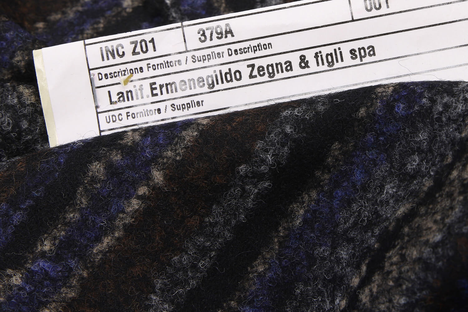 Костюмный твид из альпаки Ermenegildo Zegna, цвет Коричневый, фото 1
