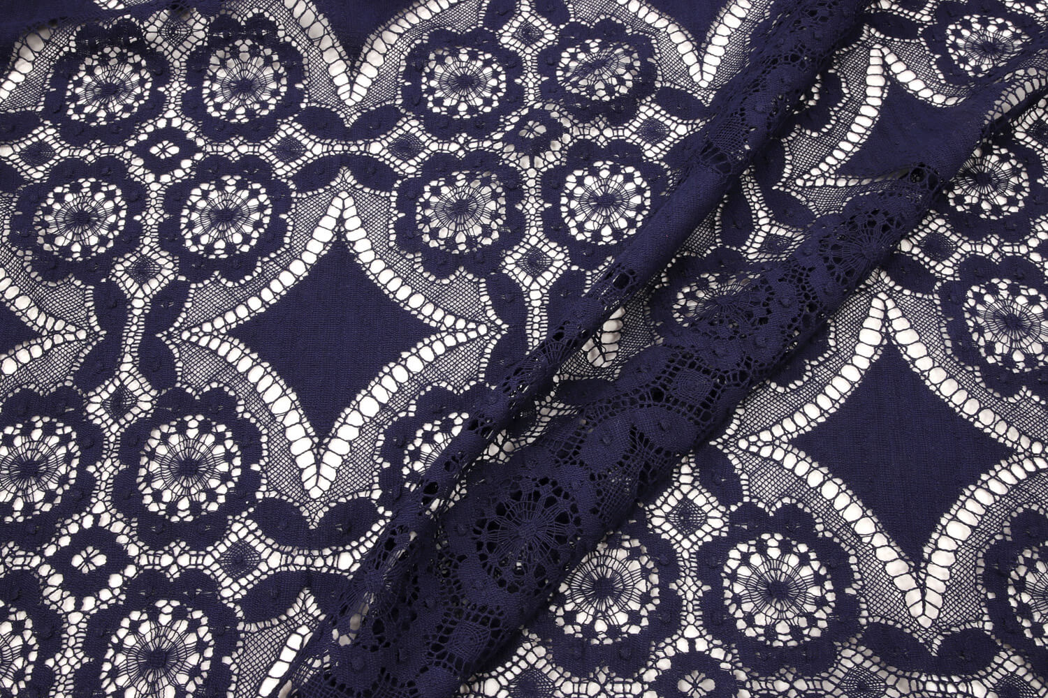 Кружевное полотно Dolce Gabbana, цвет Синий