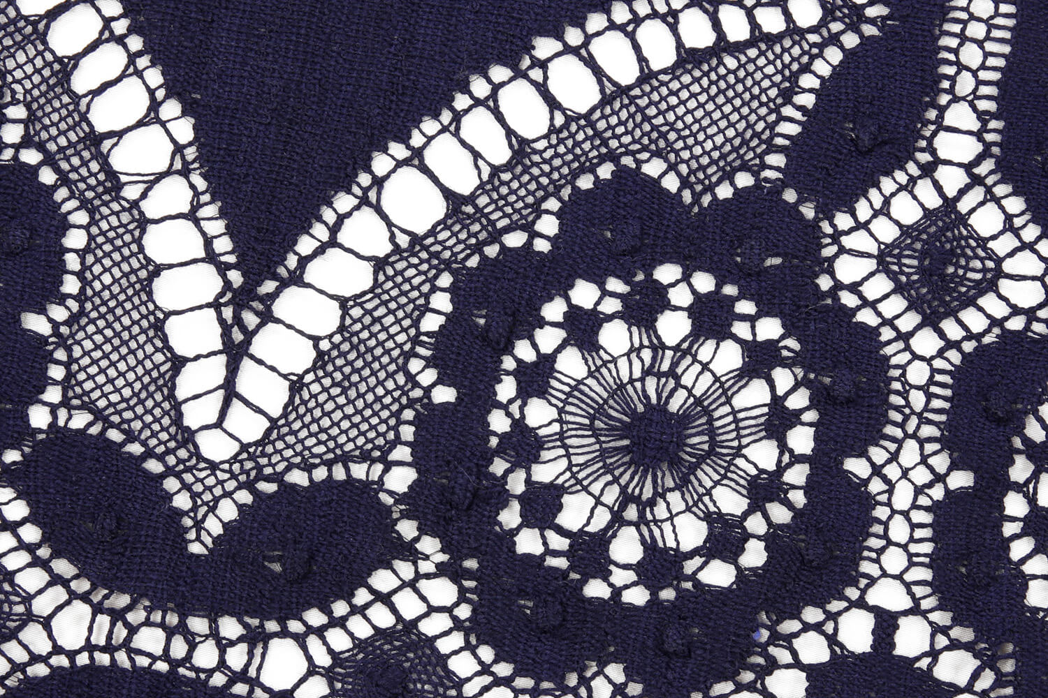 Кружевное полотно Dolce Gabbana, цвет Синий, фото 2