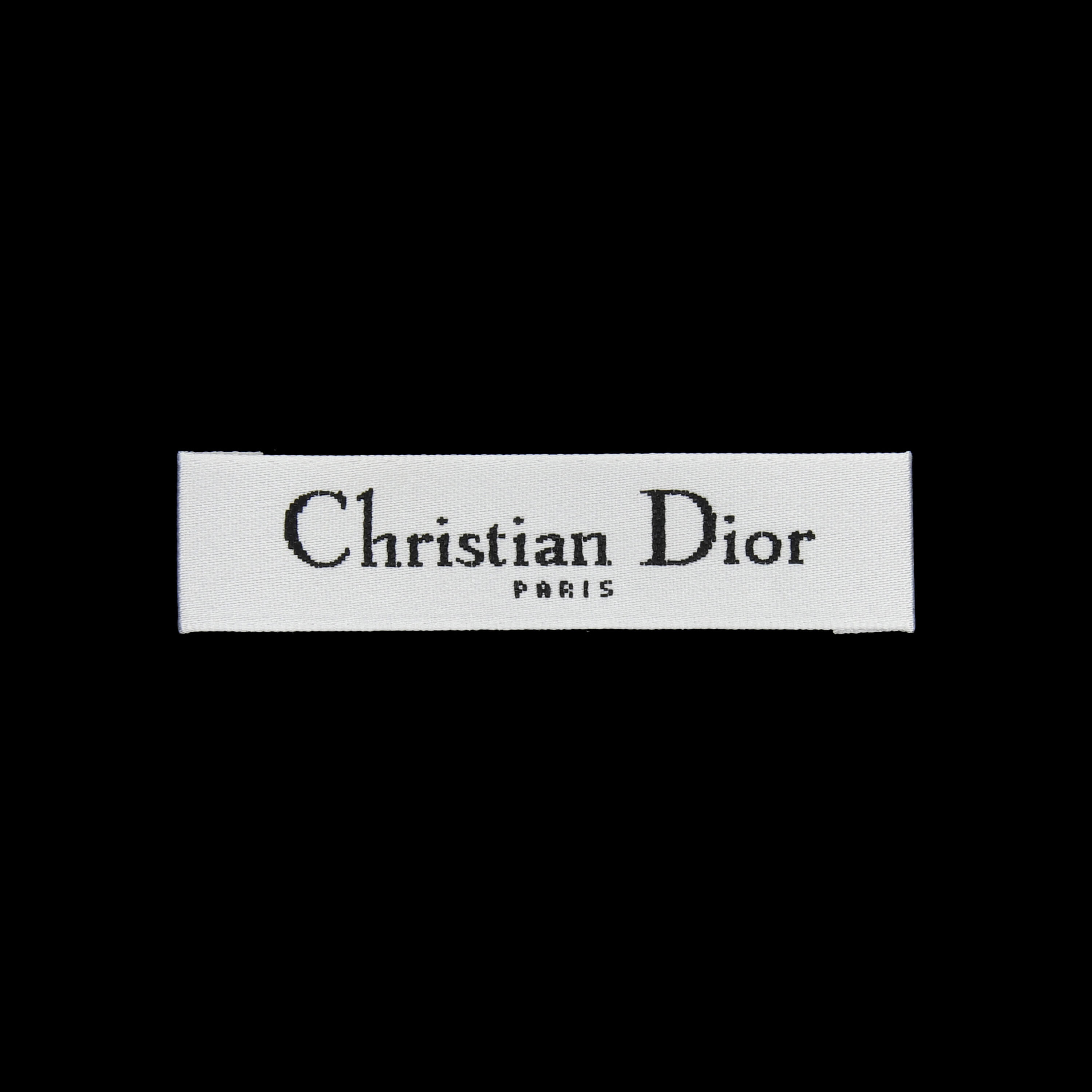 Лейбл Dior 6х1,5 см (артикул 037-1824)