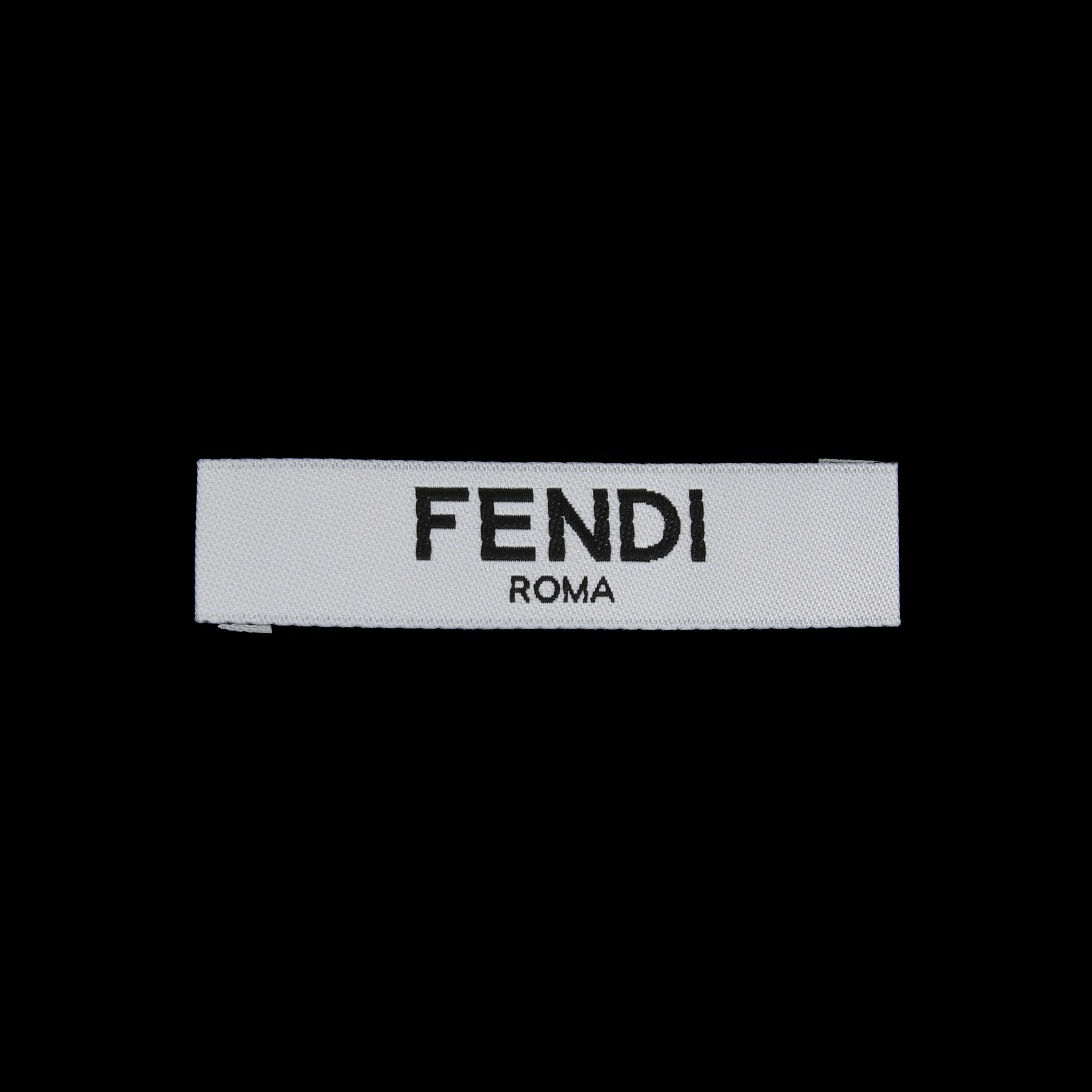 Лейбл Fendi 6х1,5 см (артикул 039-1824)