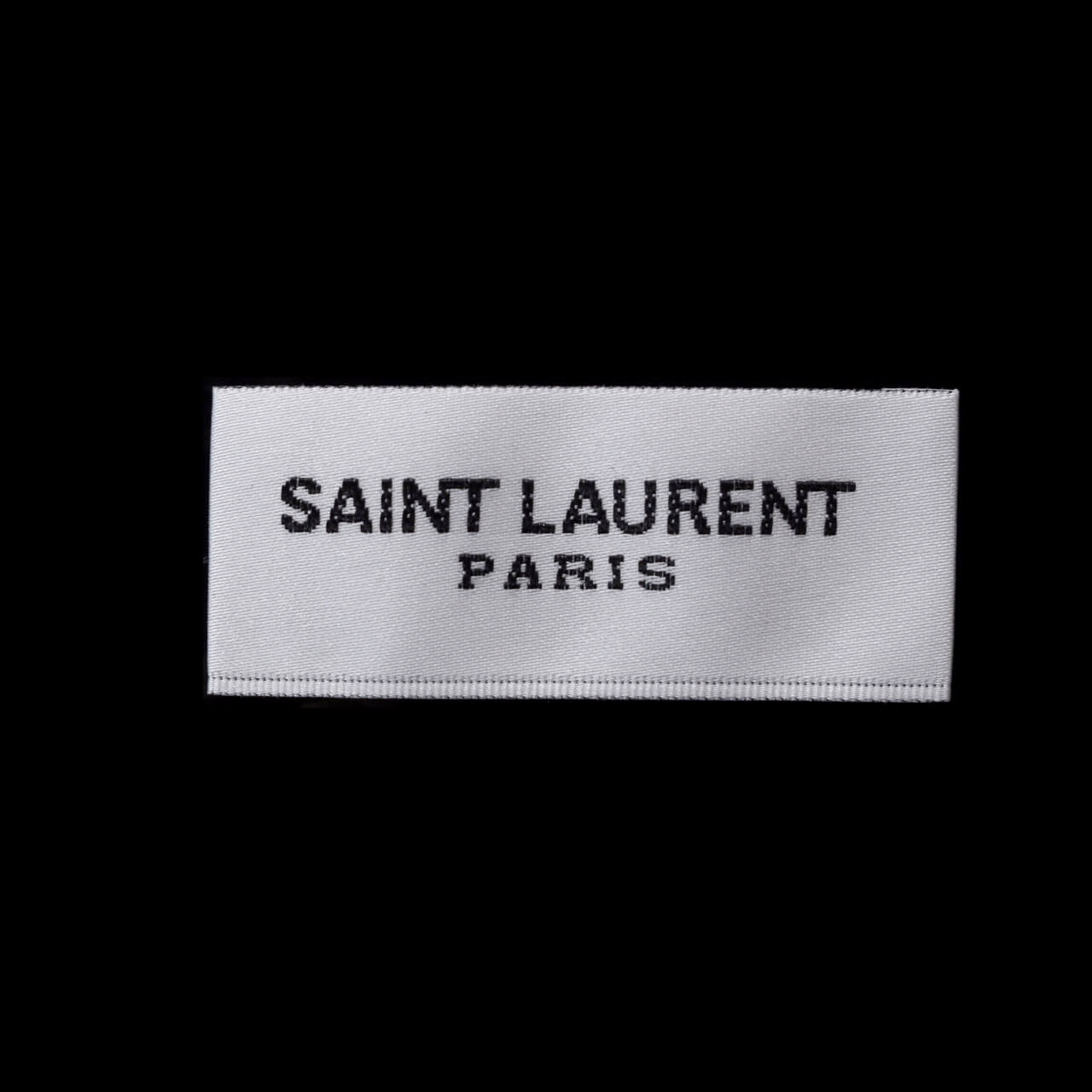 Лейбл Saint Laurent 5.3х2 см, цвет Серый