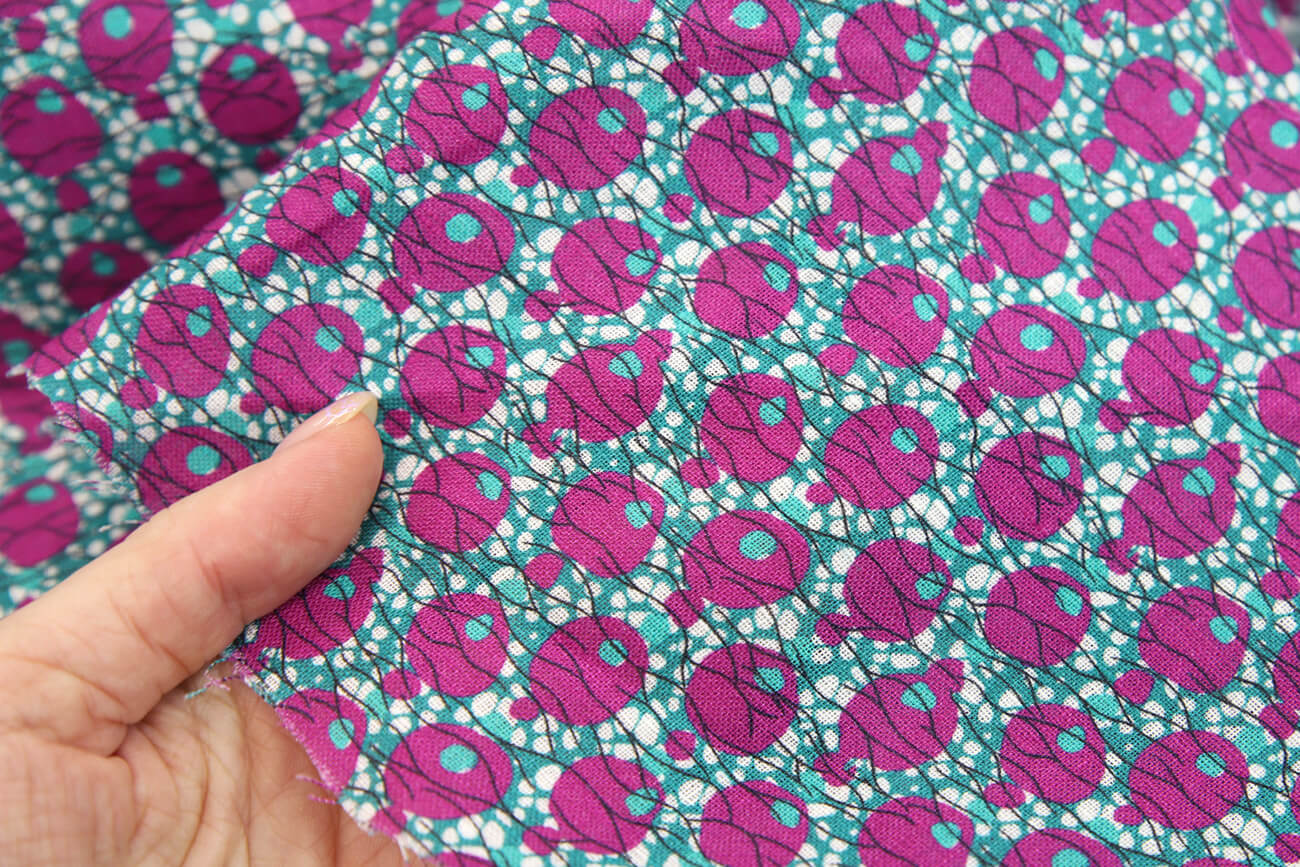 Льняная ткань Ungaro, цвет Фиолетовый, фото 1