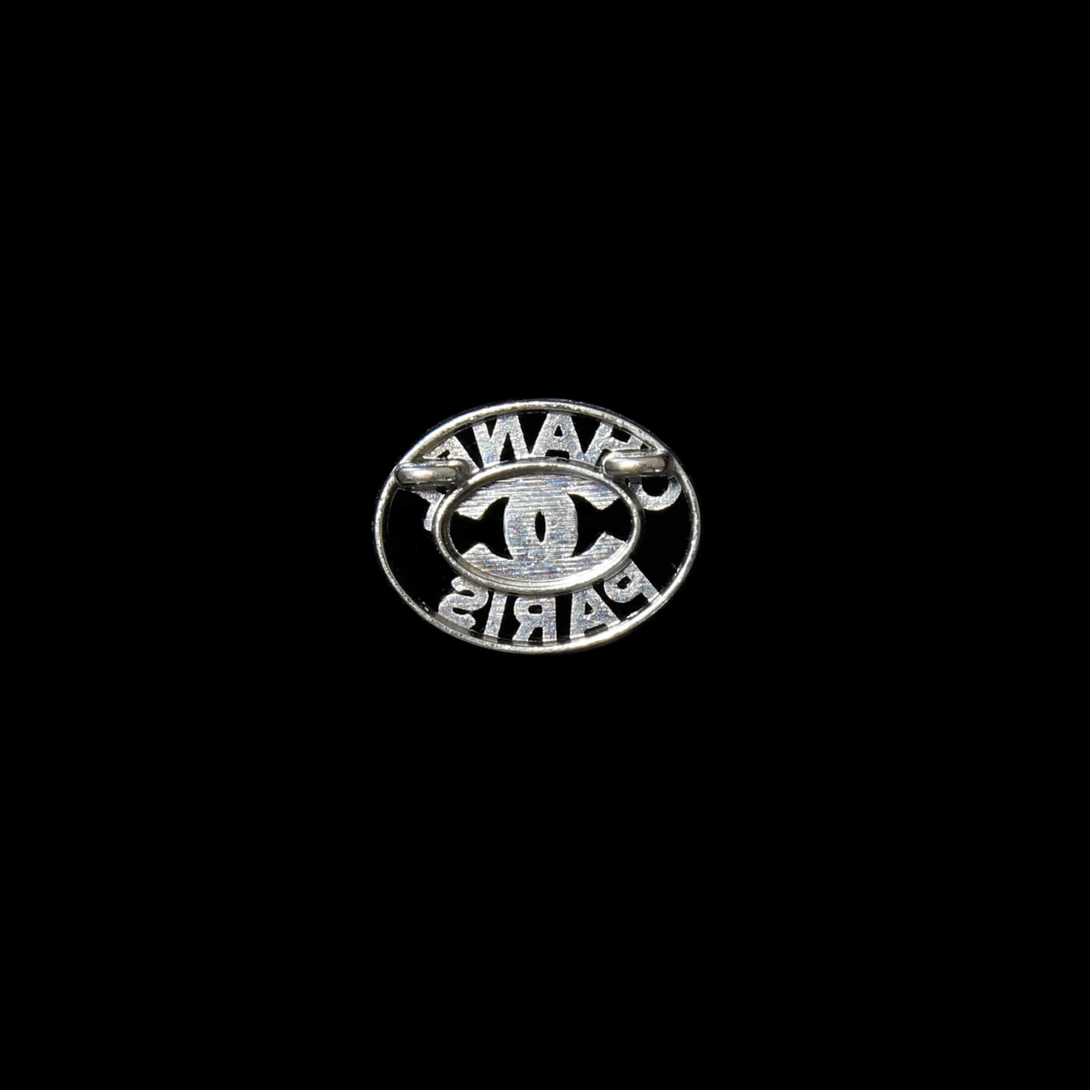 Нашивки Chanel 1,8 см, цвет Серебро, фото 1