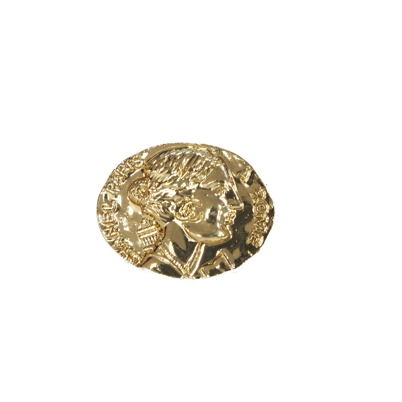 Нашивки Chanel длина 1,8 см, цвет Золото
