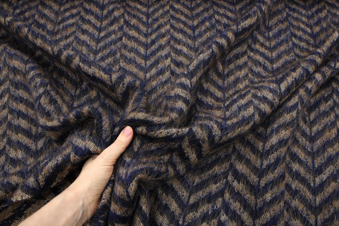 Пальтовая ткань Max Mara, цвет Коричневый, фото 2