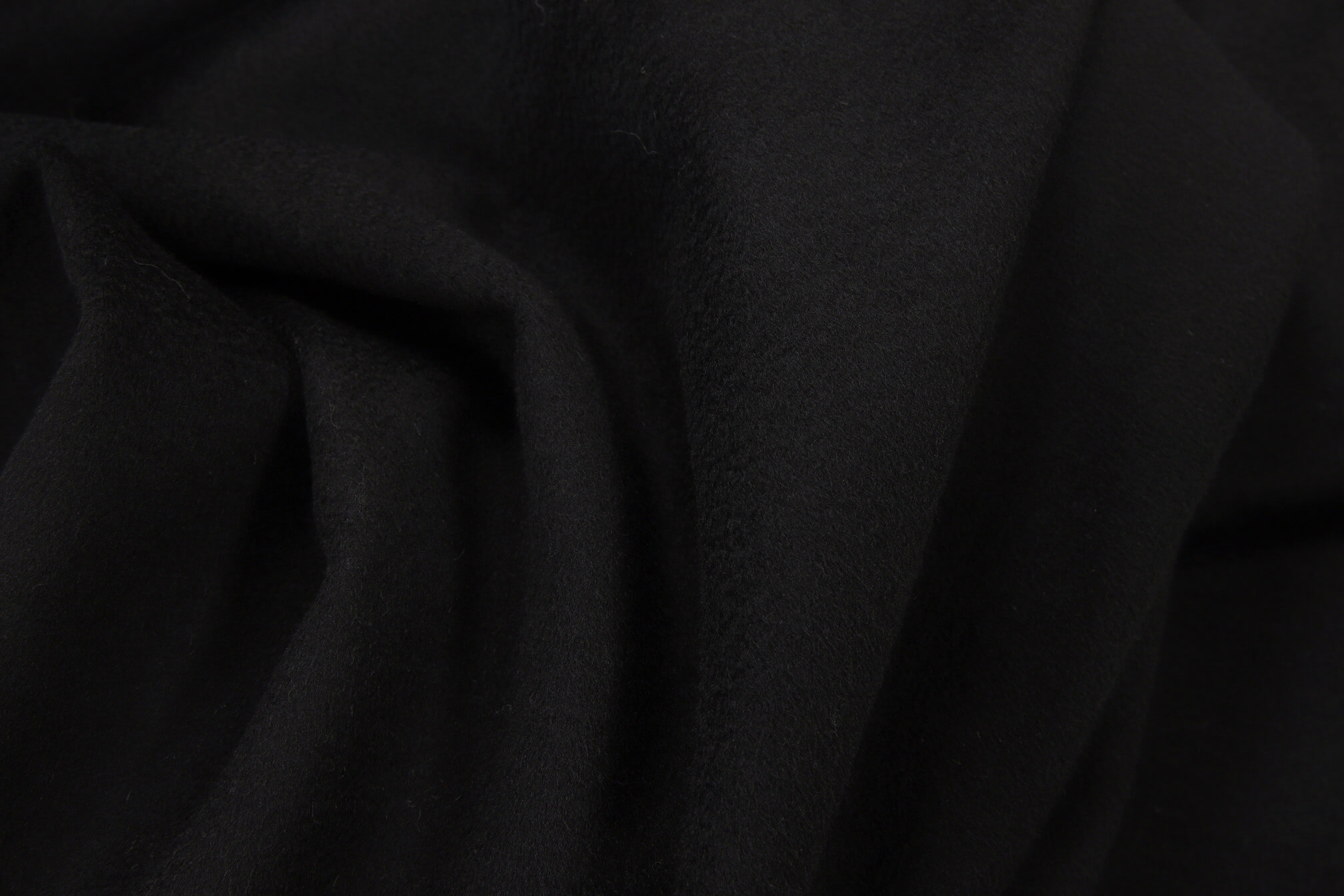 Пальтовая ткань с волной Max Mara ОТРЕЗЫ СПЕЦЦЕНА, цвет Черный, фото 1
