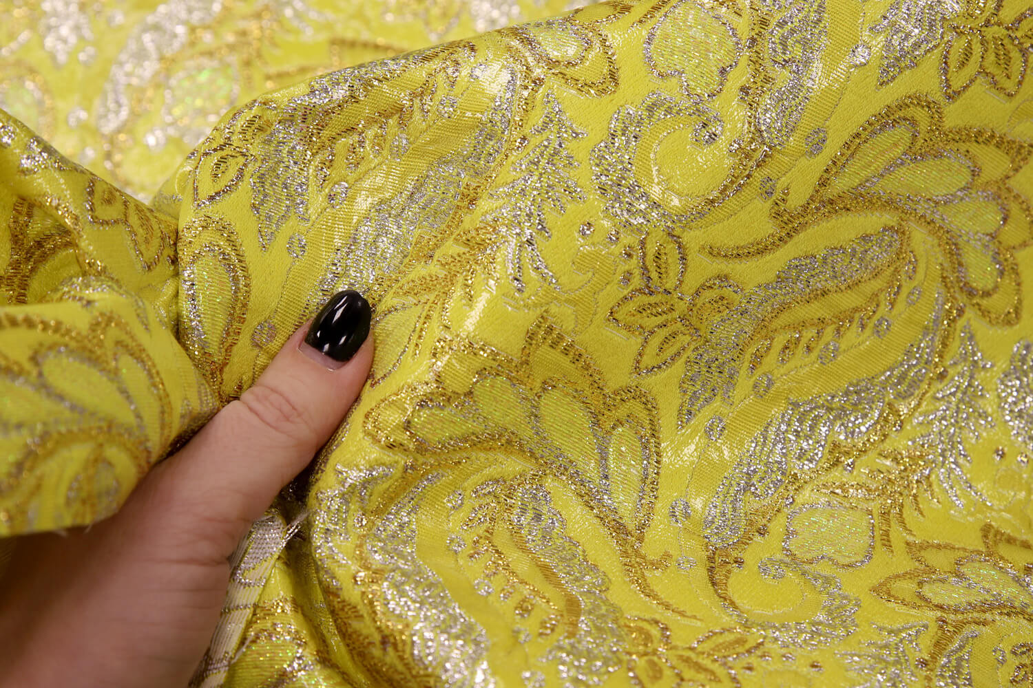 Плащевая ткань Gucci, цвет Желтый, фото 1