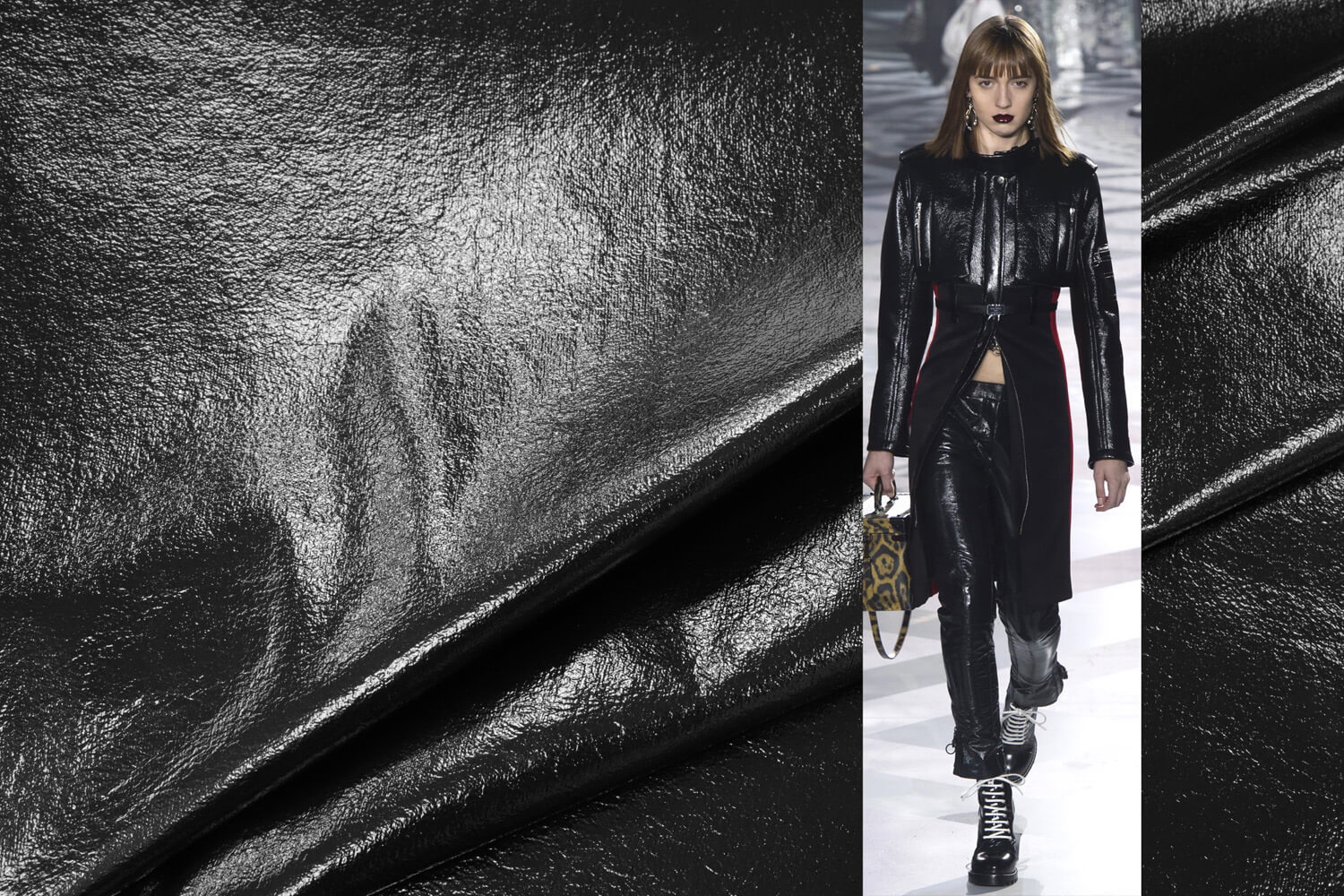 Плащевая ткань Louis Vuitton, цвет Черный