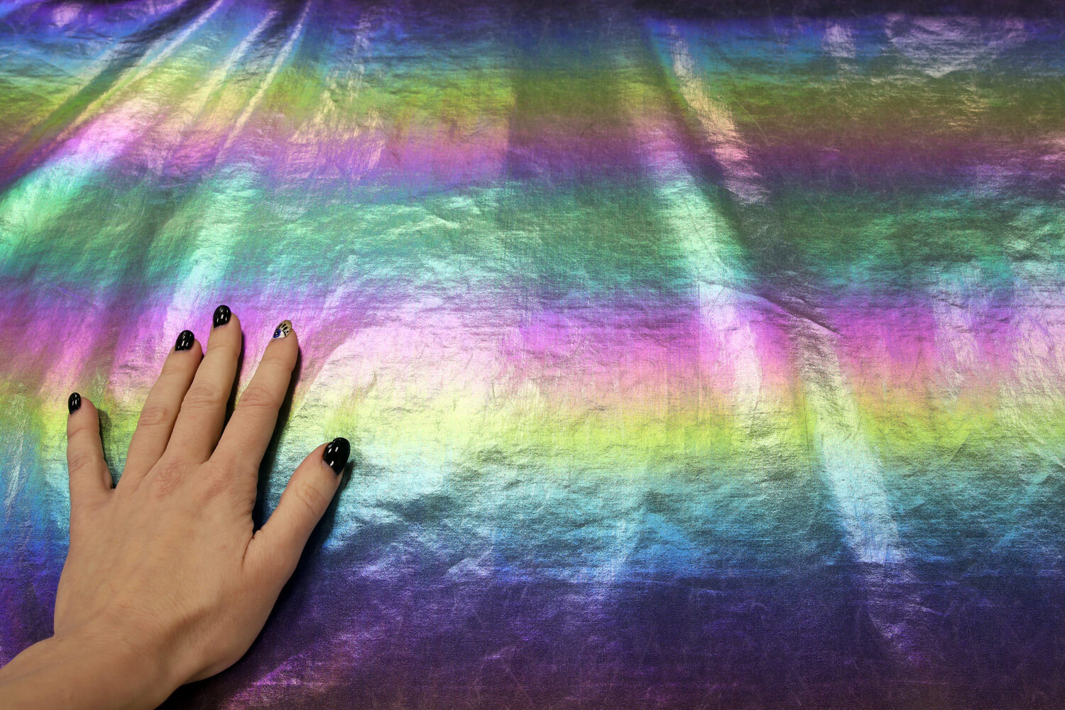 Плащевая ткань с эффектом деграде, цвет Мультицвет, фото 1