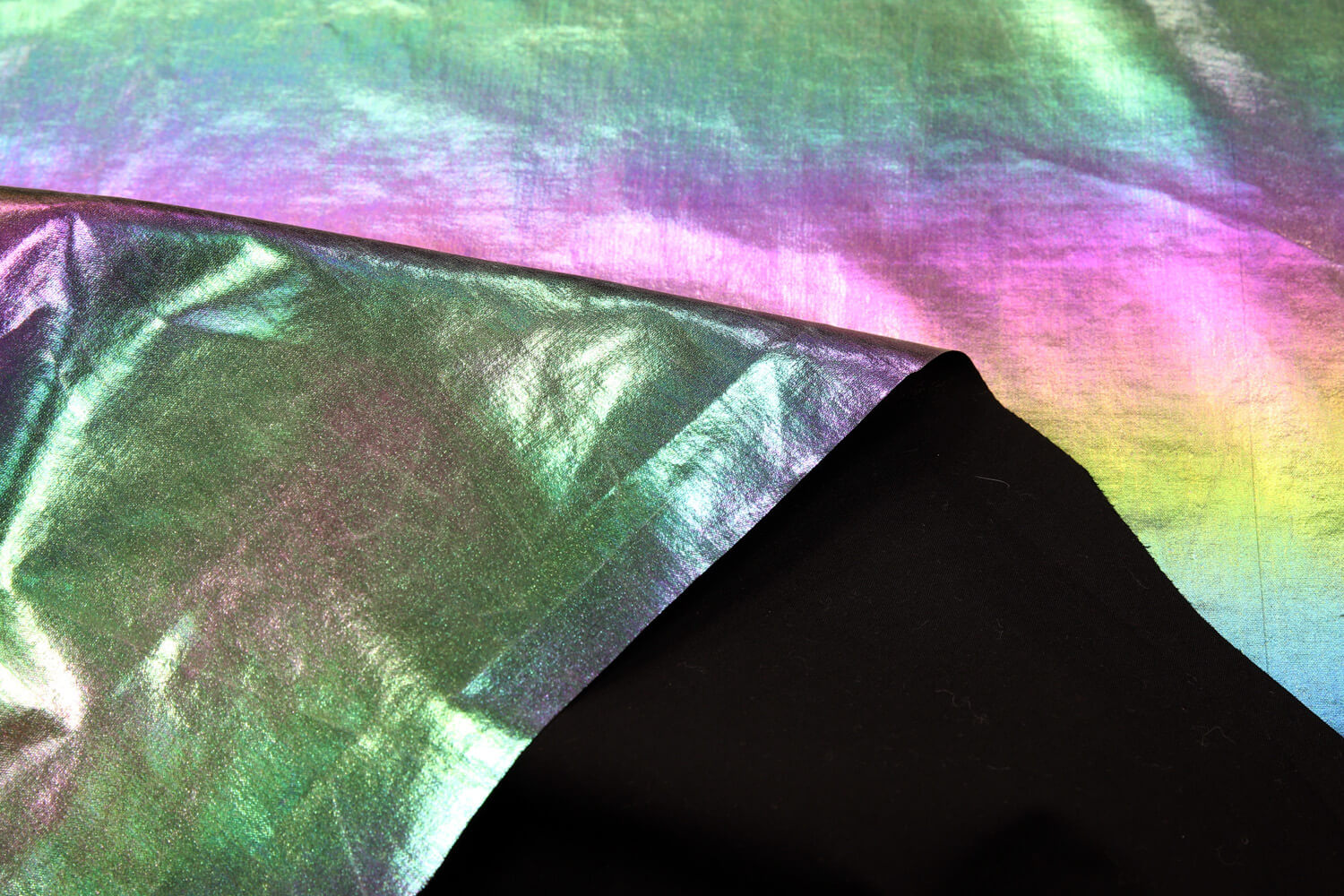 Плащевая ткань с эффектом деграде, цвет Мультицвет, фото 2