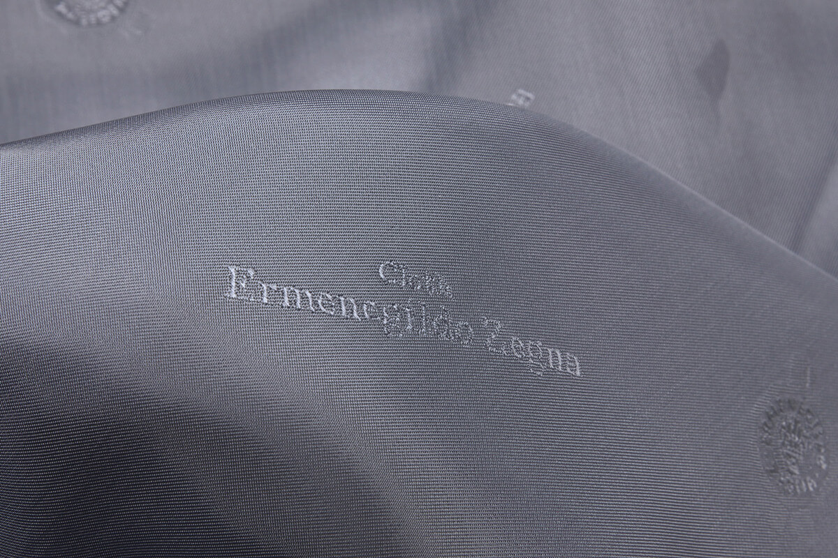 Подкладочная ткань Zegna, цвет Голубой, фото 1